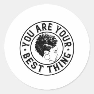 Pegatina Redonda BLM - Eres lo mejor