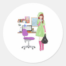 Blogger de moda Chica de influencias de moda