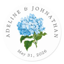 Blue Hydrangea Names and Boda Date