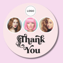 Blush Rosa 3 Foto Logotipo de Estilista de Pelo Ag