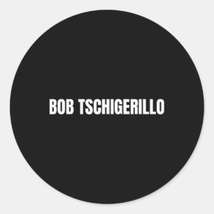 Pegatina Redonda Bob Tschigerillo Funny Bodybuilding Meme Fitness G