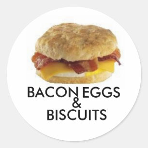 Pegatina Redonda Bocadillo