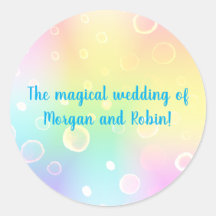 Boda arcoiris mágico