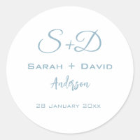 Boda azul personalizado, ducha de novia, compromis