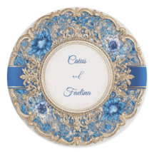 Boda Barroca de Oro Azul Zafiro Victoriano Regio