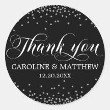 Boda Black Sprinkle Sparkle Silver GRACIAS