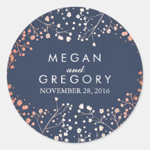 Boda de aliento de la marina y el Rosa de oro