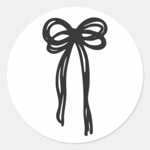 Pegatina Redonda Boda de cinta de opciones de combinación