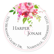 Boda de dirección de retorno de Boda floral