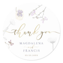 boda de flores silvestres gracias