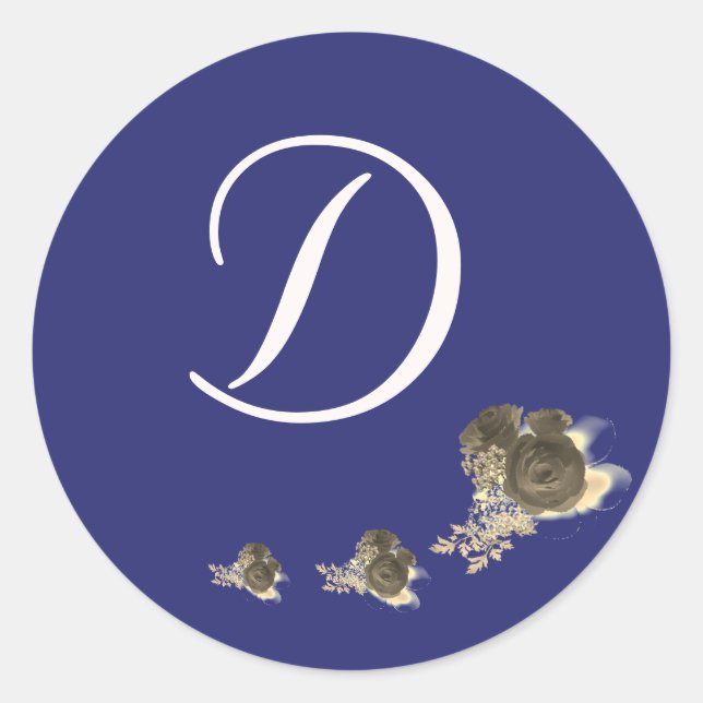 Pegatina Redonda Boda de Gracia Católica (Anverso)