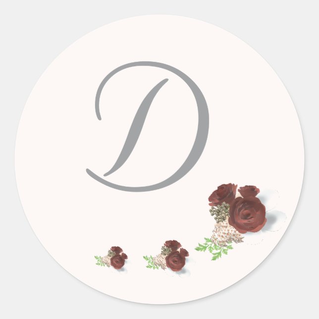 Pegatina Redonda Boda de Gracia Católica (Anverso)