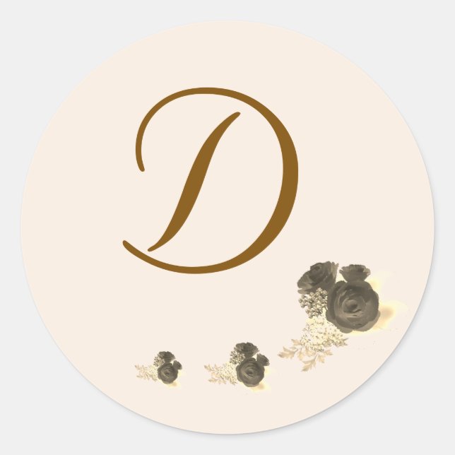 Pegatina Redonda Boda de Gracia Católica (Anverso)