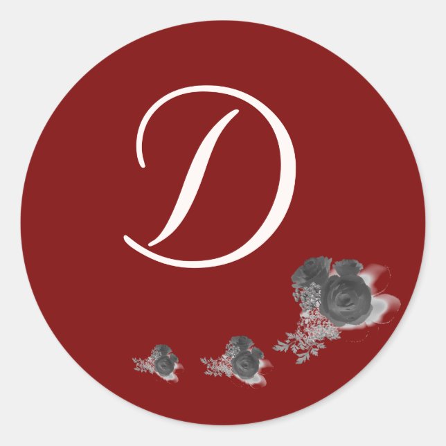 Pegatina Redonda Boda de Gracia Católica (Anverso)