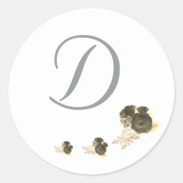 Pegatina Redonda Boda de Gracia Católica