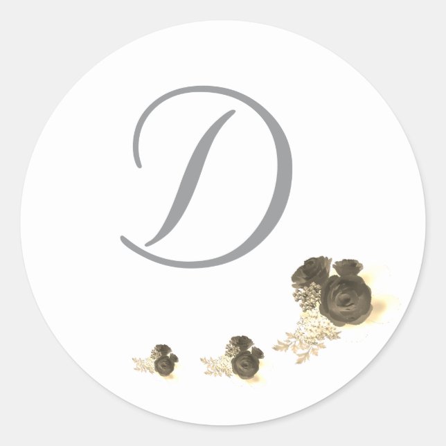 Pegatina Redonda Boda de Gracia Católica (Anverso)