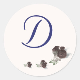 Pegatina Redonda Boda de Gracia Católica