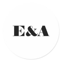 Boda de Iniciales Parejas de Monograma Moderno