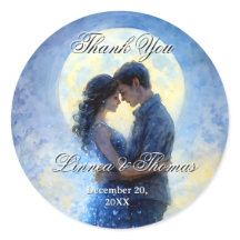 Boda de la luna Celestial Love Night Sky Theme