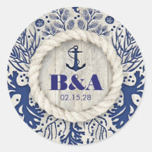 Boda de mariscos náuticos de playa rusa