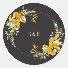 boda de monograma turquesa dorado de lujo