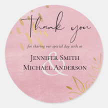 BODA de oro rosado y polvoriento