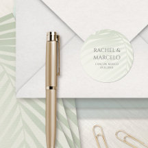 Boda de Playa Palm Tree