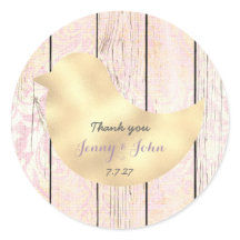 Boda de Rosa de oro de Shabby Lavender Rustic Grac