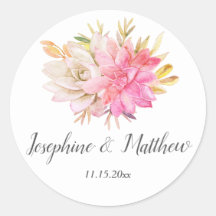 Boda de Sucultores del Desierto Rústico