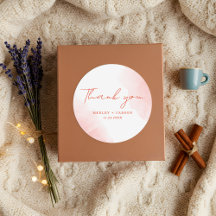 Boda de Terracotta de color de agua rústico Gracia