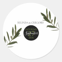 Boda de vegetación de hojas de oliva