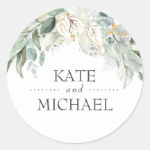 Boda de Wreath sobre la vegetación dorada