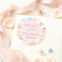 Boda elegante caprichosa pastel floral