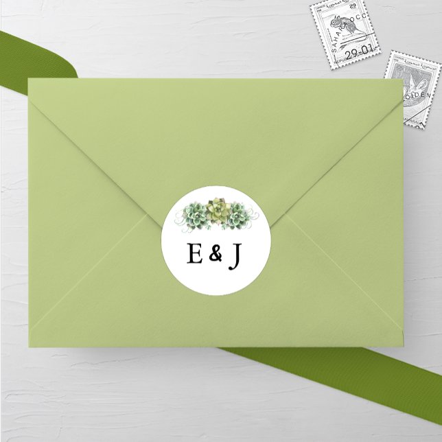 Pegatina Redonda Boda elegante y exitoso (Subido por el creador)