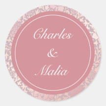 Boda floral rosa rosado pastel