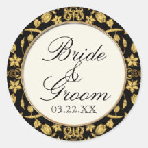 Boda formal del Purpurina de Damasco floral de vin