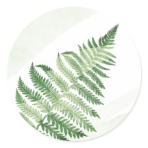 Boda Minimalista de Helecho Verde