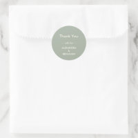 Boda minimalista moderna | Atemporal en verde salv