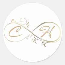 Boda Minimalista Moderna Glam Infinito Dorado