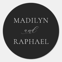 Boda Minimalista simple y personalizado de blanco