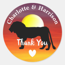 Boda Safari Africano - Gracias