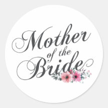 Boda Simple de Madre de la Novia | Sticker