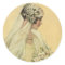 Boda Vintage, retrato nupcial de novia victoriana