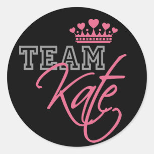 Pegatina Redonda Boda William & Kate Royal