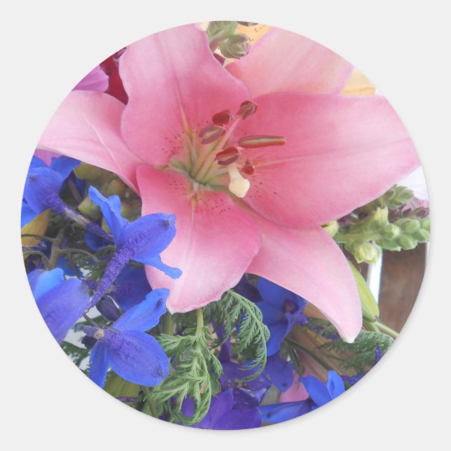 Pegatina Redonda Bodichon (Anverso)