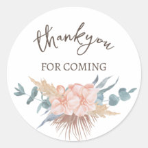Bohemian Floral Gracias