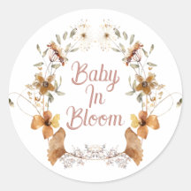 Boho Baby En Bloom Wildflowers Baby Shower