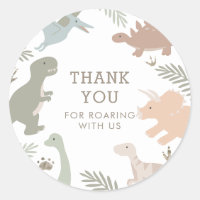 Boho Niños Dinosaurio Tema Cumpleaños Gracias
