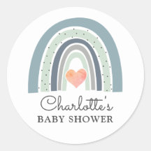 Boho Rainbow Baby Shower