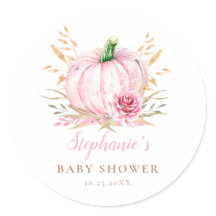 Boho rustico otoñal Pumpkin bebé Ducha